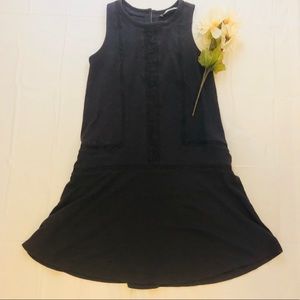 💗Ann Taylor Loft Adorable Gray/Blue Dress